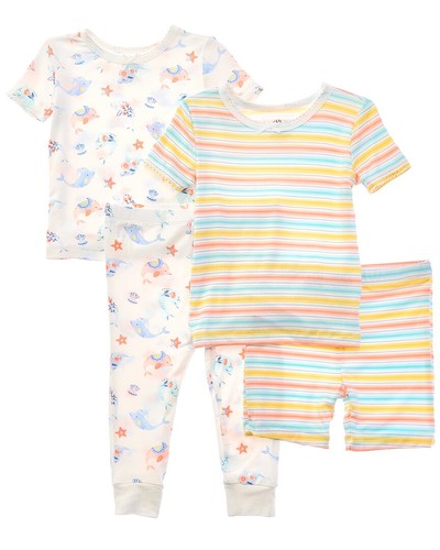 Little 4pc dolphin pj - me,