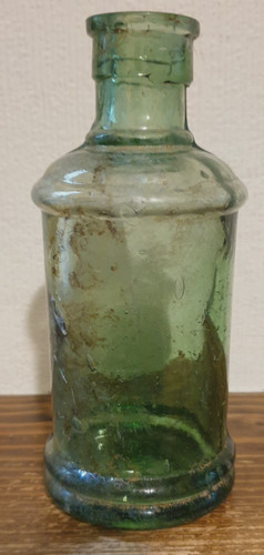 Antique green aqua glass ink - aqua,
