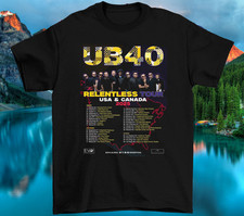 UB40 Relentless Tour Tour MEN AND WOMEN Full Size Unisex T-shirt SOO26