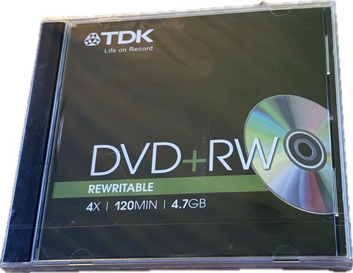 Tdk dvd 4x - 7, dvd+rw