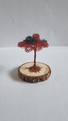 Teal and red - , wire