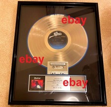 MEAT LOAF BAT OUT OF HELL - GENUINE RIAA AWARD EX HARD ROCK PHILLY CAFE DISPLAY