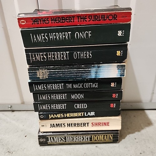 10x james herbert vintage - james,
