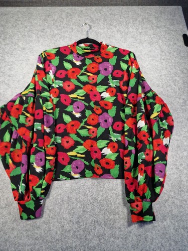 Zara womens floral high neck - womens,
