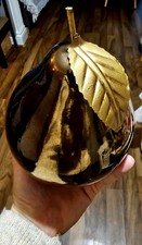 Vintage Metallic Glaze Ceramic