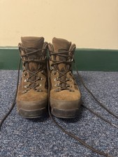 Iturri British Army Desert Brown Suede High Liability Boots Mens Size 9L UK