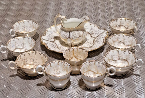 Antique porcelan piece - porcelan, 11-piece