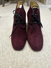 Hobbs Women’s Suede Burgundy