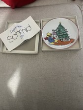 Paddington Bear Christmas 1979 First Limited Edition Plate In Box NEW