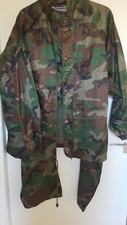 Men's New Camouflage Waterproofs- Jacket and Trousers- Small