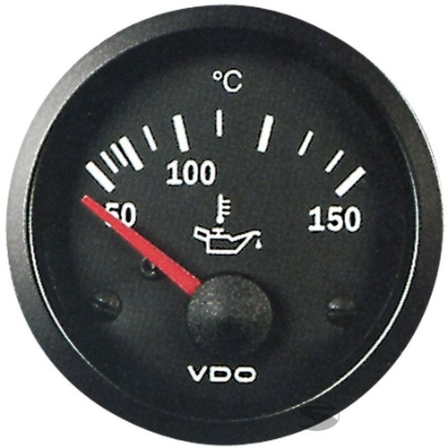 Vdo oil temperature - vdo, gauge