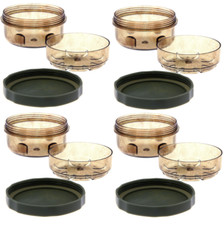 NGT Glug Pots Small Deluxe Carp Fishing Boilie Bait x 4