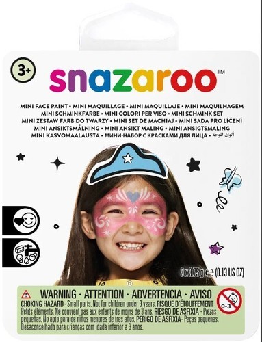 Snazaroo mini face paint kit - face,