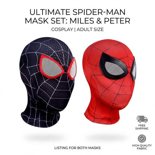 Spider man mask cosplay - spider,
