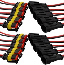 10Set Car 2 Pin Way Plug