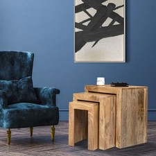 SOLID MANGO WOOD LIGHT DAKOTA