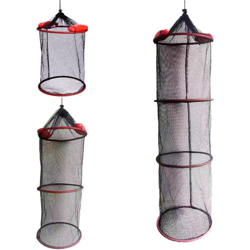 Portable floating fishing net - floating,