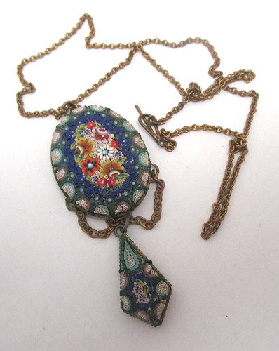 Vintage italian micro mosaic - italian,