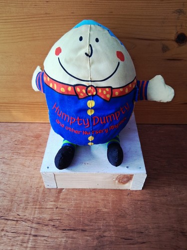 Humpty dumpty vintage plush - dumpty,
