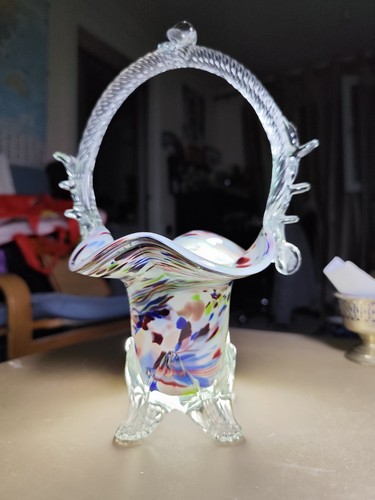 Vintage murano style art - style, glass