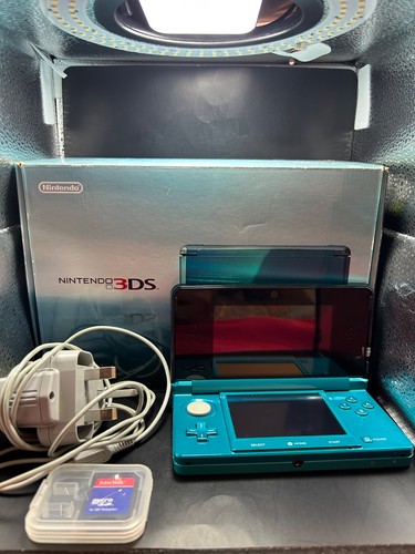 Nintendo 3ds aqua blue console - nintendo,