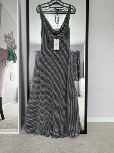 Zara polka dot - polka, maxi