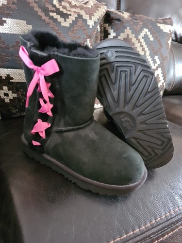 Ugg women boots with - with, pink