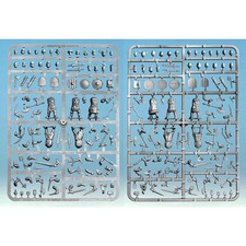 28mm Frostgrave Knights Single Sprue With Bases