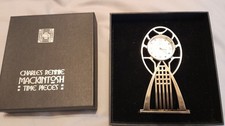 Charles Rennie MacKintosh Time Pieces small standing clock in Box  li