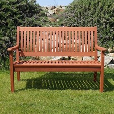 4FT HARDWOOD 2 PERSON SEATER