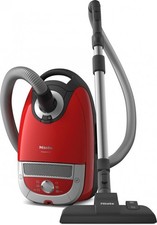 Miele Complete C2 Cylinder Vacuum Cleaner - Mango Red - Fully Working