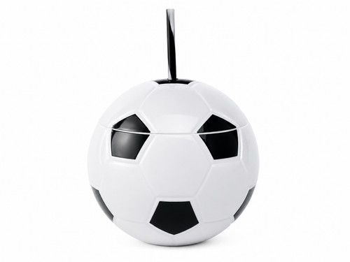 Football shaped cup bottle - football,