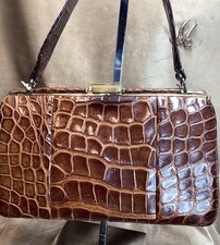 A Vintage Brown Alligator