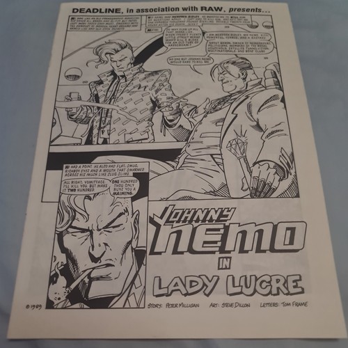 Comic raw magazine 4page - a3,