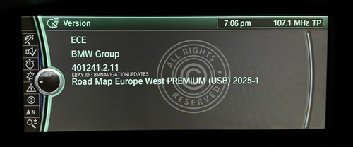 Bmw cic satnav premium europe - bmw,