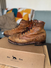 Truman Boot Company Coach Rambler CF Stead Leather Boots Men's UK 7.5 US 8 EU 42