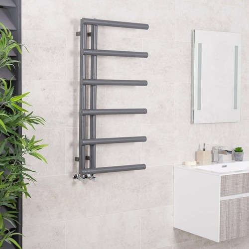 Designer bathroom heated towel - bathroom,