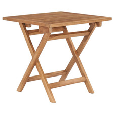 Folding Garden Table Natural