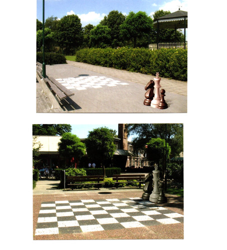 Giant chess boards in - 2,