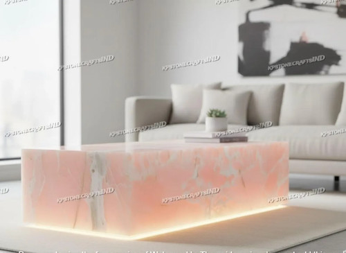 X40 handmade pink onyx - 26"x40",