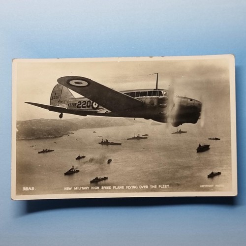 Ww2 aircraft postcard c1940 - aircraft,