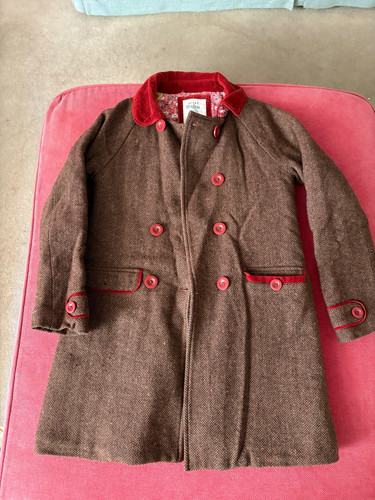 Mini boden tweed coat - tweed, 9-10