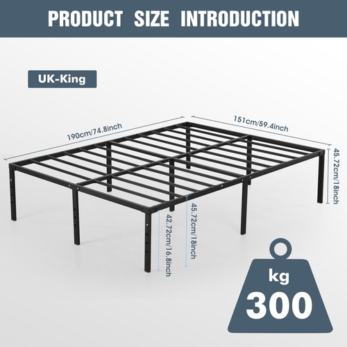 Metal bed frame - bed,