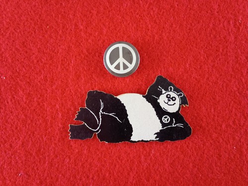 Vintage cnd pin badge and - cnd, 'cnd