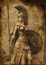 Athena Art Print Greek Goddess