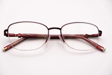 Aurora LENA Red Half Rim