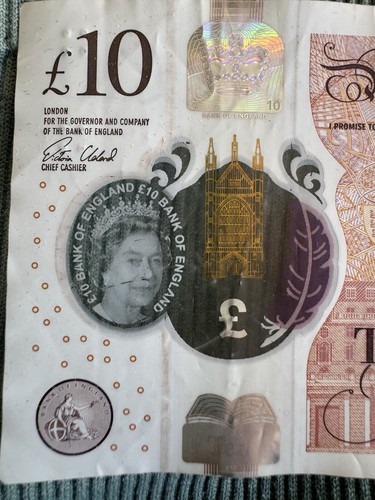 Bank of england - £10,