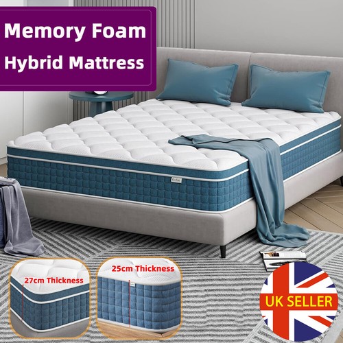 Memory foam sprung mattress - memory,