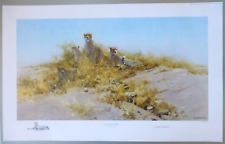 David Shepherd - The Cheetahs of Namibia, Signed Limited Edition Print