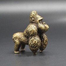 Solid Brass Gorilla Statue